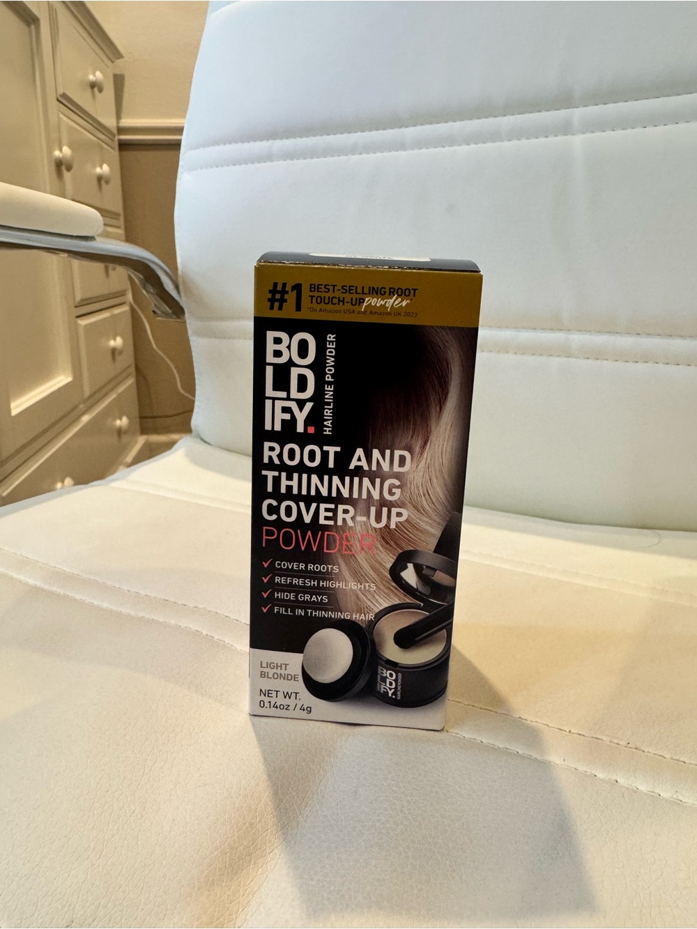 Boldify Root and Thinning Cover-Up Powder — Light Blonde